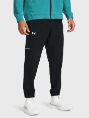 Акція на Спортивні штани чоловічі Under Armour Ua Zone Woven Pant 1383401-001 L Чорні від Rozetka