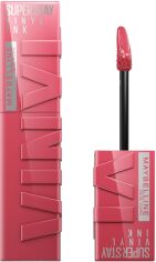 Акція на Стійка рідка помада для губ Maybelline New York SuperStay Vinyl Ink з глянцевим фінішем №160 4.2 мл від Rozetka