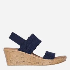Акція на Жіночі босоніжки Skechers 119591-NVY 38 Сині від Rozetka