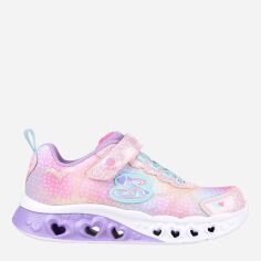 Акція на Дитячі з підсвіткою кросівки для дівчинки Skechers 302315L-PKMT 33.5 Рожеві від Rozetka