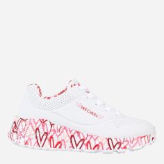 Акція на Дитячі кросівки для дівчинки Skechers 314976L-WRPK 28.5 Білі від Rozetka