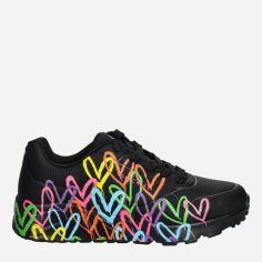 Акція на Підліткові кросівки для дівчинки Skechers 314064L-BKMT 35 Чорні від Rozetka