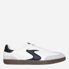 Акція на Чоловічі кеди низькі Skechers 254150-WBK 42.5 Білі від Rozetka