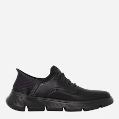 Акція на Чоловічі дербі Skechers 205046-BBK 41 Чорні від Rozetka