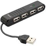 Акція на USB-хаб TRUST Vecco 4 Port USB 2.0 Mini Hub від Foxtrot