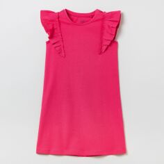 Акція на Дитяча сукня для дівчинки OVS Solid Dress 18-2140 Tpg 1803975 104 см Рожева від Rozetka