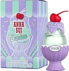 Акція на Мініатюра Туалетна вода для жінок Anna Sui Sundae Violet Vibe 5 мл від Rozetka