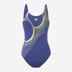 Акція на Суцільний купальник жіночий Arena Ripples Swimsuit U Back B 009500-780 38 Синій від Rozetka