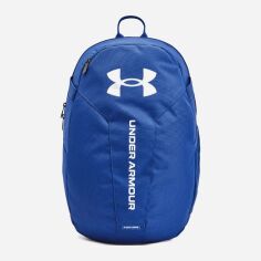 Акція на Рюкзак спортивний тканинний 24 л водонепроникний Under Armour Hustle Lite Backpack 1364180-432 Синій від Rozetka