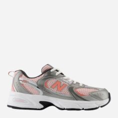Акція на Підліткові кросівки для дівчинки New Balance 530 GR530ADL 40 (7US) Сріблясті від Rozetka