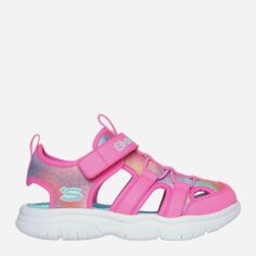 Акція на Підліткові сандалі для дівчинки Skechers 303276L 35.5 Рожеві від Rozetka