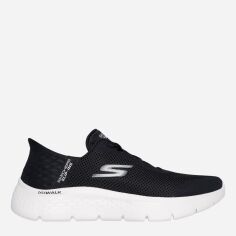 Акція на Жіночі кросівки Skechers 124836-BKW 37 Чорні від Rozetka