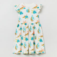 Акція на Дитяча сукня для дівчинки OVS Aop Dress 11-0507 Tpg + Aop 1799855 110 см Біла від Rozetka