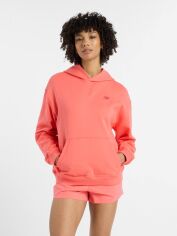 Акція на Худі жіноче New Balance Nb Athletics WT41537 S Світло-червоне від Rozetka