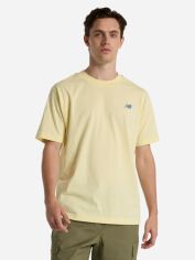 Акція на Футболка довга чоловіча New Balance Sport Essentials Logo MT41580 M Жовта від Rozetka
