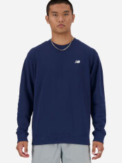 Акція на Світшот чоловічий New Balance Sport Essentials Small Logo MT41507 L Темно-синій від Rozetka