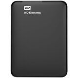 Акция на Внешний жесткий диск WD 1TB 2.5 USB 3.0 External Black (WDBEPK0010BBK-WESN) от Foxtrot