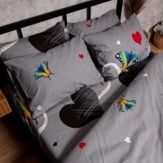 Акція на Набір наволочок Moon&Star Бязь Gold Люкс Butterfly Love 50х70 2 шт (MS-840001293) від Rozetka