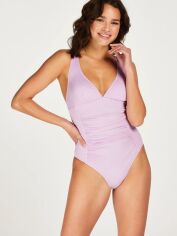 Акція на Суцільний купальник жіночий Hunkemoller 202992c23 44 Ліловий від Rozetka
