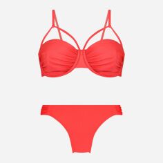 Акція на Купальник роздільний жіночий Hunkemoller 202995c23 85C (L) Червоний від Rozetka