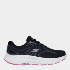 Акція на Жіночі кросівки для бігу Skechers 128606W BKFS 37 (7US) 24 см Чорні від Rozetka