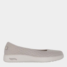 Акція на Жіночі балетки Skechers 138902 TPE 37.5 (7.5US) 24.5 см Бежеві від Rozetka
