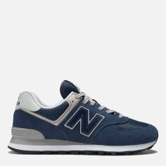 Акція на Чоловічі кросівки New Balance 574 ML574EVN 45 Темно-сині від Rozetka