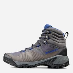Акція на Чоловічі черевики високі для трекінгу з Gore-Tex Mammut Sapuen High GTX Men dark 3030-04241 45.5 (10.5UK) 29 см Сірі від Rozetka