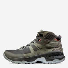 Акція на Чоловічі черевики для трекінгу з Gore-Tex Mammut Sertig II Mid GTX Men 3030-04830 44.5 (10UK) 28.5 см Зелені від Rozetka