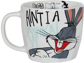Акція на Кухоль порцеляновий Warner Bros Flat Looney Tunes. Bugs Bunny 400 мл від Rozetka