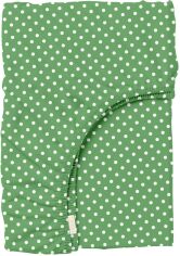 Акція на Простирадло на резинці Cosas Green Dots Зелений 180х200+25 см від Rozetka