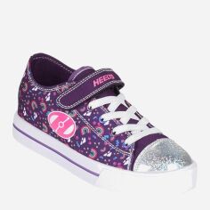 Акція на Дитячі роликові кросівки для дівчинки Heelys HLY-G2W 34 Фіолетовий/Різнокольоровий від Rozetka