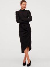 Акція на Плаття міді жіноче H&M 0861569-1 M Чорне (СА2000001872444) від Rozetka