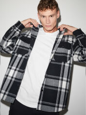 Акція на Сорочка тепла чоловіча C&A GD-00128451 XL Чорна від Rozetka