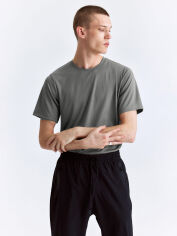 Акція на Футболка чоловіча H&M 1198468007c21 2XL Сіра від Rozetka