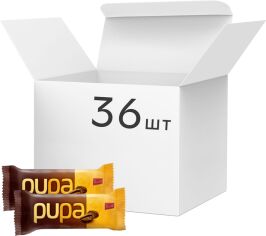 Акція на Упаковка шоколадних батончиків Pergale Pupa Кава з молоком 30 г х 36 шт від Rozetka