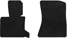 Акція на Ворсові килимки EVAtech Premium в салон авто для BMW X5 (E70) (closed threshold) 2006-2013 2 покоління SUV USA Чорний кант від Rozetka