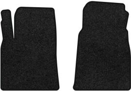 Акція на Ворсові килимки EVAtech Premium в салон авто для Chevrolet Captiva (C100) 7 seats 2006-2011 1 покоління SUV EU Чорний кант від Rozetka