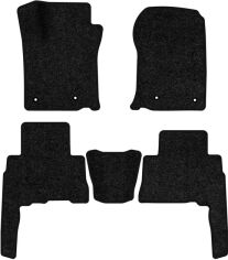 Акція на Ворсові килимки EVAtech Standard в салон авто для Lexus GX 460  5 seats Restyling 2013-2016 2 покоління SUV EU Чорний кант від Rozetka