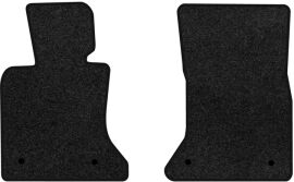 Акція на Ворсові килимки EVAtech Premium в салон авто для BMW 5 Series (F11)  Restyling Mechanical seats 2013-2017 6 покоління Combi EU Чорний кант від Rozetka