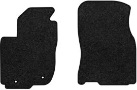 Акція на Ворсові килимки EVAtech Premium в салон авто для Toyota RAV4 (XA40) (closed threshold) Restyling 2016-2018 4 покоління SUV EU Чорний кант від Rozetka