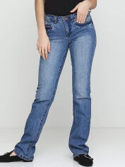 Акція на Джинси Regular Fit жіночі His HS569060 42WL35 Сині (HS569060-42W35L) від Rozetka
