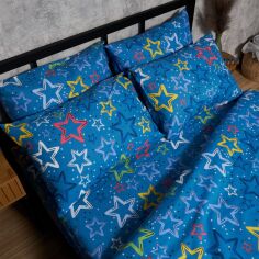 Акція на Набір наволочок Moon&Star Бязь Gold Люкс Galaxy Dreams 70х70 2 шт (MS-840001367) від Rozetka