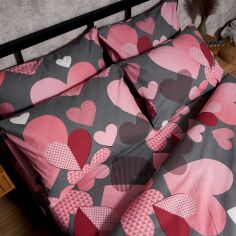 Акція на Набір наволочок Moon&Star Бязь Gold Люкс Blush Love 60х60 2 шт (MS-840001282) від Rozetka