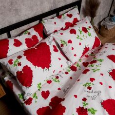 Акція на Набір наволочок Moon&Star Бязь Gold Люкс Scarlet Romance 40х60 2 шт (MS-840001453) від Rozetka
