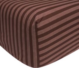 Акція на Простирадло на резинці Moon&Star полуторне євро 120x200+25 см Espresso Lines Бязь Gold Люкс (MS-850001188) від Rozetka