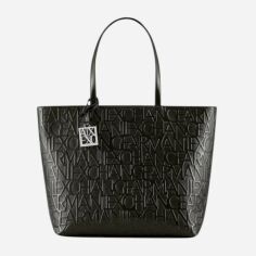 Акція на Сумка шопер жіноча Armani Exchange 223084149 Чорна ( 1159832934) від Rozetka