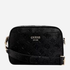 Акція на Сумка крос-боді через плече жіноча маленька Guess 190786083 Чорна ( 1159833463) від Rozetka