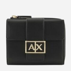 Акція на Гаманець для карток Armani Exchange 561962799 Чорний ( 1159833106) від Rozetka