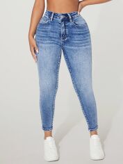 Акція на Джинси жіночі SHEIN GD-00148515 XXS Блакитні від Rozetka